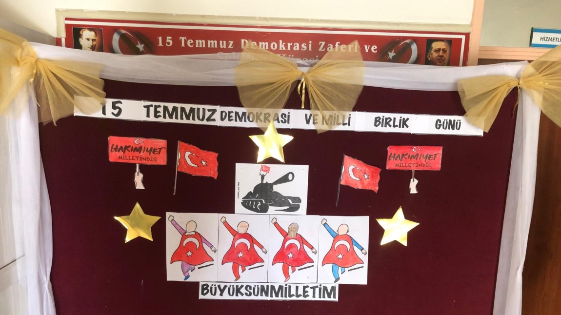 15 TEMMUZ DEMOKRASİ VE MİLLİ BİRLİK GÜNÜ KUTLAMA PROGRAMI DÜZENLENDİ